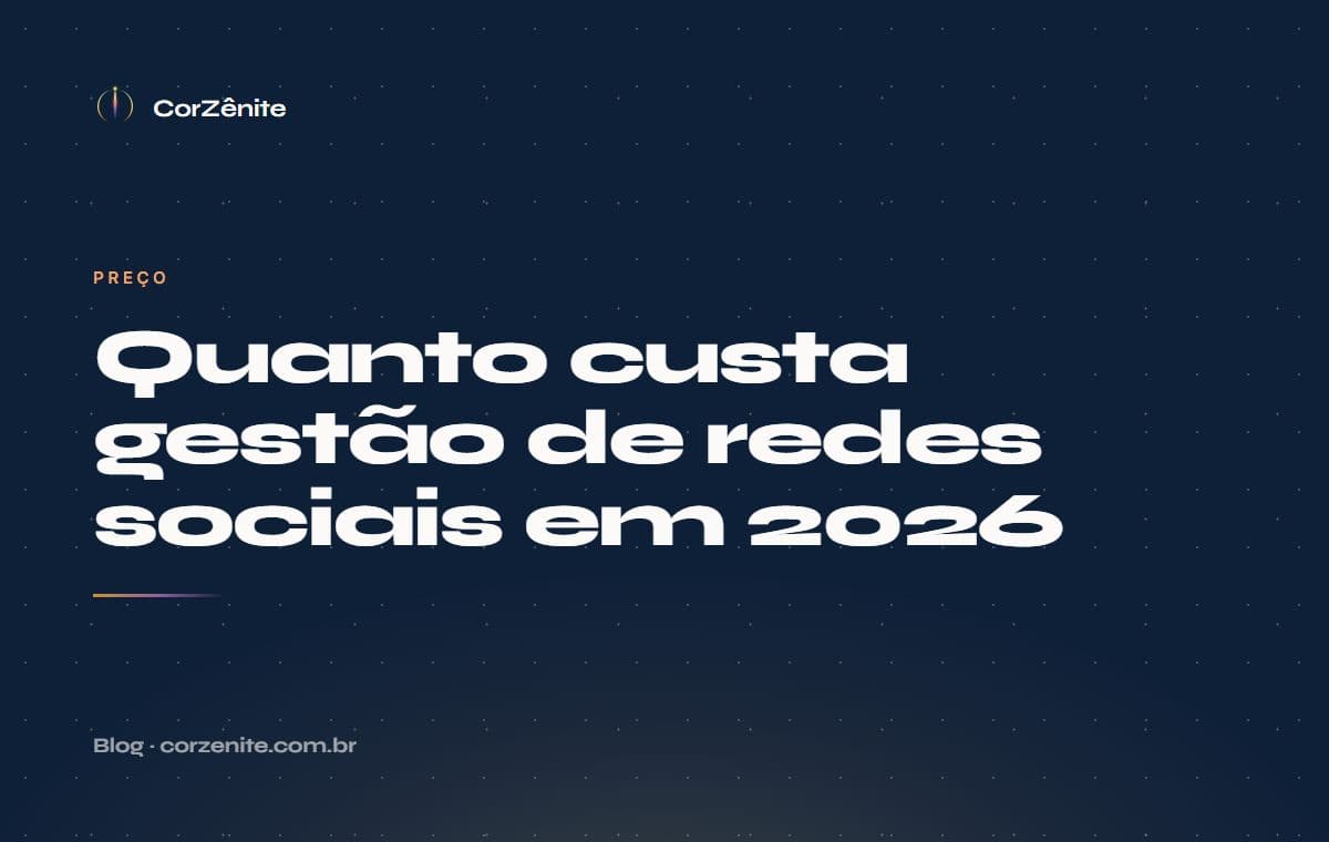 Quanto custa gestão de redes sociais em 2026 (faixas reais e honestas)
